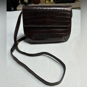 Salvatore Ferragamo crocodile crossbody